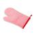Mănușă de bucătărie din silicon și bumbac - 29,5 x 18,5 cm - roșie Best CarHome