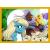 PUZZLE TREFL 4IN1 STRUMFII VIATA IN SATUL STRUMFILOR SuperHeroes ToysZone