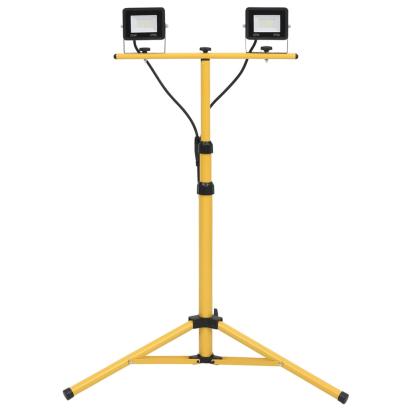 Proiector cu LED și trepied, 2x20 W, alb rece GartenMobel Dekor