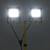 Proiector cu LED și trepied, 2x50 W, alb rece GartenMobel Dekor