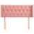 Tăblie de pat cu aripioare roz 93x16x78/88 cm catifea GartenMobel Dekor
