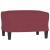 Set canapea cu perne, 4 piese, roșu vin, material textil GartenMobel Dekor