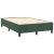 Pat box spring cu saltea, verde închis, 120x190 cm, catifea GartenMobel Dekor