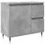 Set mobilier de baie, 3 piese, gri beton, lemn compozit GartenMobel Dekor