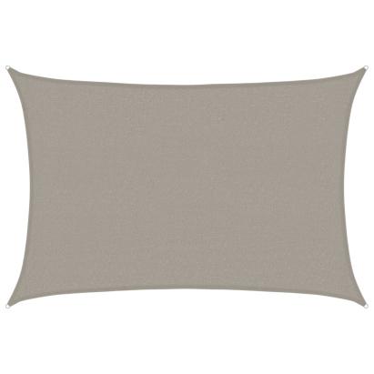 Pânză parasolar gri deschis dreptunghiular 2,5x4m HDPE 160 g/m² GartenMobel Dekor