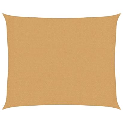 Pânză parasolar nisipiu dreptunghiular 2,5x3m HDPE 160 g/m² GartenMobel Dekor