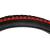 Anvelopa bicicleta 26x1.95", ETRTO 52-559, model CROSS COUNTRY, negru/rosu, profil All-terrain FarmGarden AgroTrade