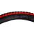 Anvelopa bicicleta 26x1.95", ETRTO 52-559, model CROSS COUNTRY, negru/rosu, profil All-terrain FarmGarden AgroTrade