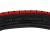 Anvelopa bicicleta 28x1.75", ETRTO 47-622, model M-1400, negru/rosu, profil Street FarmGarden AgroTrade