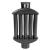 Burlan recuperator caldura, plat, 120 mm, Gri mat FarmGarden AgroTrade