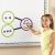 Set magnetic gigant - Legaturi numerice PlayLearn Toys