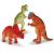 Set pentru sortat - Dinozauri jucausi (60 piese) PlayLearn Toys
