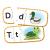Set 26 de puzzle-uri Alfabet (3 piese) PlayLearn Toys