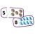 Joc de asociere - Invat sa numar pana la 25 PlayLearn Toys