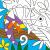 Carticica coloram pe numere PlayLearn Toys