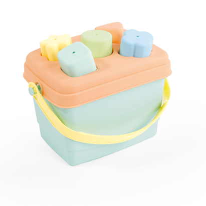 Galetusa cu sortator - Pastel (5 piese) PlayLearn Toys