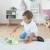 Jucarie dexteritate - Cursa bilutelor - Pastel PlayLearn Toys