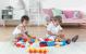 Cuburi de construit din plastic - 50 piese PlayLearn Toys