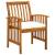 Set mobilier de grădină cu perne, 7 piese, lemn masiv acacia GartenMobel Dekor