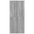 Pantofar, gri sonoma, 80x39x178 cm, lemn prelucrat GartenMobel Dekor