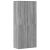 Pantofar, gri sonoma, 80x39x178 cm, lemn prelucrat GartenMobel Dekor