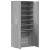 Pantofar, gri sonoma, 80x39x178 cm, lemn prelucrat GartenMobel Dekor