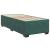 Pat box spring cu saltea, verde închis, 90x190 cm, catifea GartenMobel Dekor