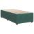 Pat box spring cu saltea, verde închis, 90x190 cm, catifea GartenMobel Dekor