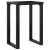 Picioare Măsuță de cafea O-Frame 60x40x43 cm Fontă GartenMobel Dekor