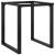 Picioare Măsuță de cafea O-Frame 60x60x73 cm Fontă GartenMobel Dekor