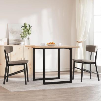 Picioare Măsuță de cafea O-Frame 60x60x73 cm Fontă GartenMobel Dekor