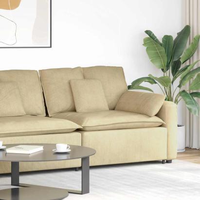 Modul modular de capăt pentru cotieră canapea cu perne 100 cm GartenMobel Dekor