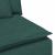 Modul central canapea modulară cu perne, verde închis, 100 cm GartenMobel Dekor