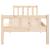 Cadru de pat single, 90x190 cm, lemn masiv GartenMobel Dekor