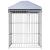 Padoc de exterior cu acoperiș pentru câini, 150x150x200 cm GartenMobel Dekor
