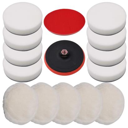 Set bureți de lustruire, 14 piese, 180 mm GartenMobel Dekor