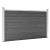 Set de panouri de gard, negru, 872 x 105 cm, WPC   GartenMobel Dekor