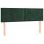 Pat box spring cu saltea, verde închis, 140x190 cm, catifea GartenMobel Dekor