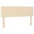 Pat box spring cu saltea, crem, 140x200 cm, textil GartenMobel Dekor