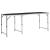 Masă de camping pliabilă, gri, 180 x 60 cm, aluminiu GartenMobel Dekor