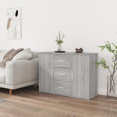 Dulap, gri sonoma, 91x29,5x65 cm, lemn compozit GartenMobel Dekor