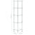 Raft cu 5 niveluri transparent, 30x30x130 cm, sticlă securizată GartenMobel Dekor
