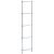 Raft cu 5 niveluri transparent, 30x30x130 cm, sticlă securizată GartenMobel Dekor