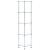 Raft cu 5 niveluri transparent, 30x30x130 cm, sticlă securizată GartenMobel Dekor