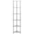 Raft cu 6 niveluri transparent, 30x30x160 cm, sticlă securizată GartenMobel Dekor