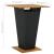 Set mobilier bar de grădină, 5 piese, negru GartenMobel Dekor