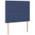 Pat box spring cu saltea, albastru, 120x200 cm, textil GartenMobel Dekor