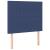 Pat box spring cu saltea, albastru, 120x200 cm, textil GartenMobel Dekor
