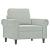 Set de canapele cu perne, 4 piese, gri deschis, catifea GartenMobel Dekor