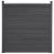 Set panouri pentru gard, gri, 180x186 cm, WPC GartenMobel Dekor